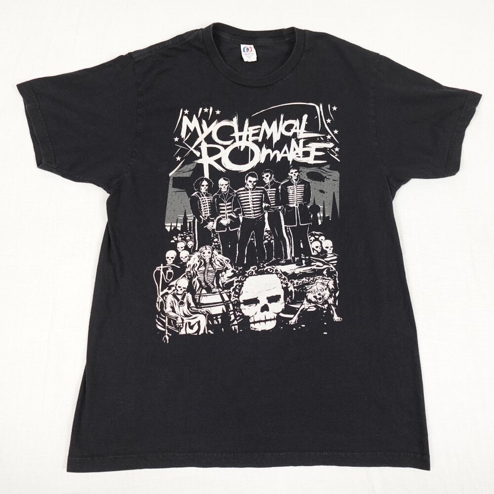 My Chemical Romance Black Parade Shirt Adult Medium Optima Y2K Band Tee